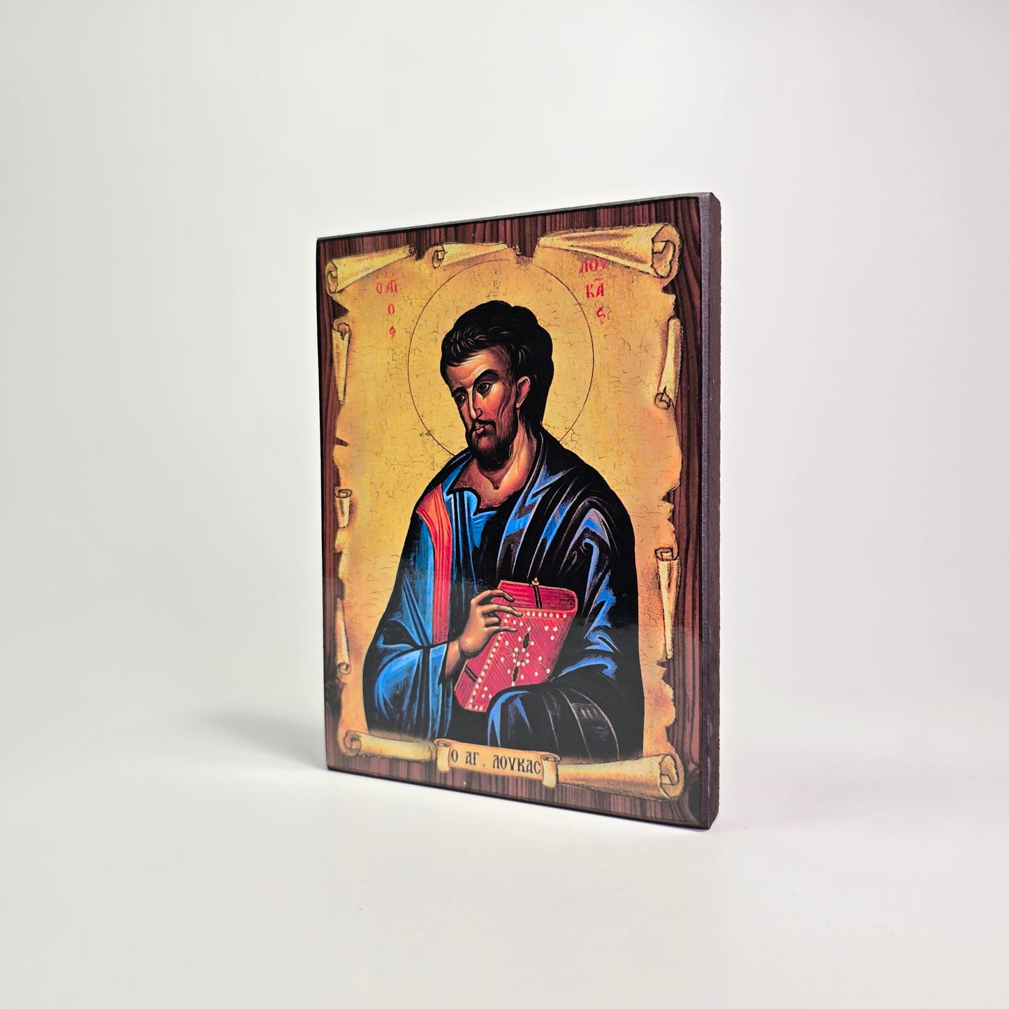 Saint Luke the Evangelist Byzantine Icon – Made in Greece