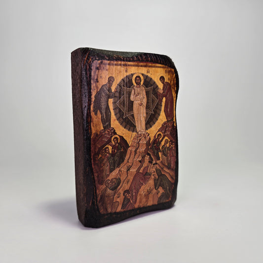 Transfiguration of the Savior Byzantine Icon – Made in Greece