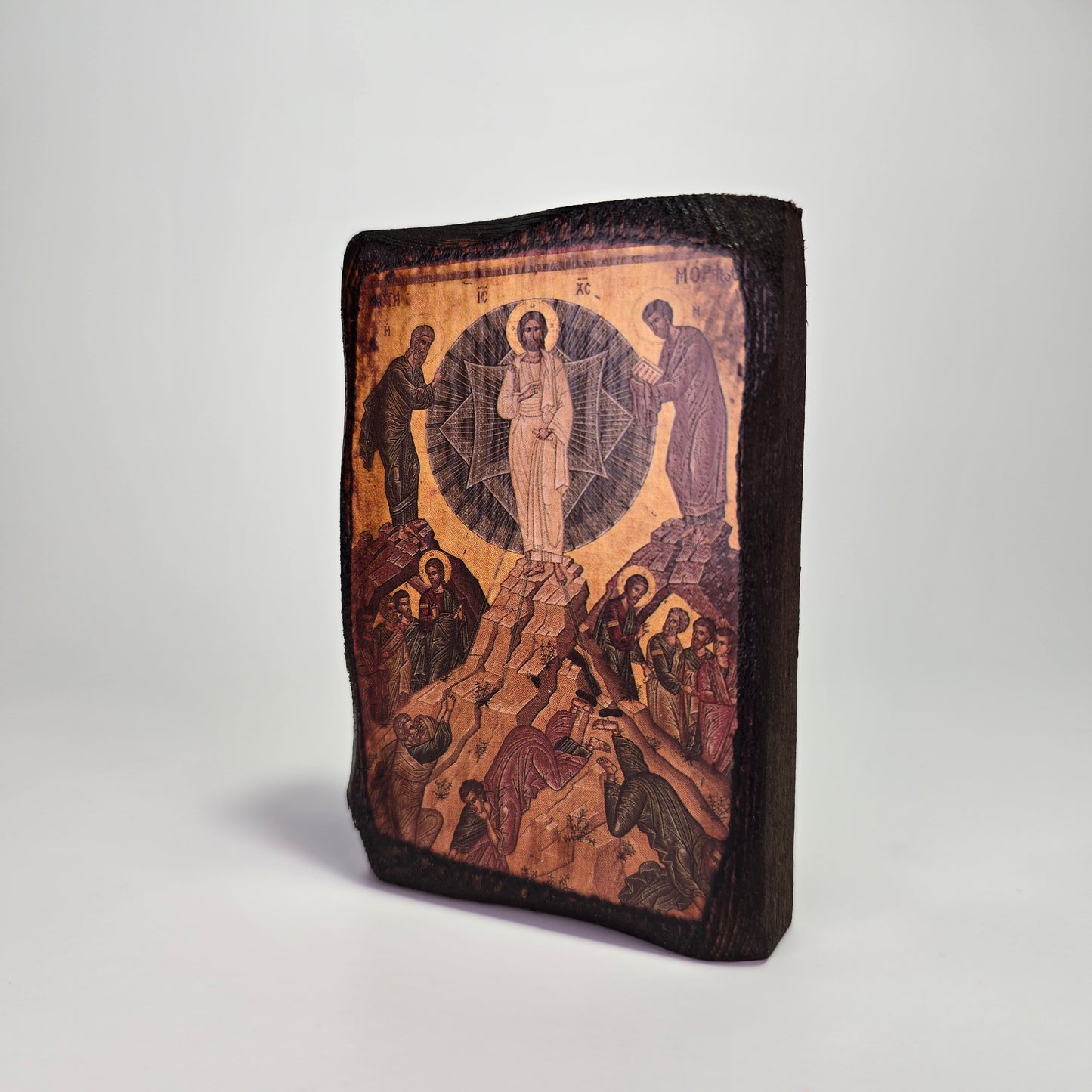 Transfiguration of the Savior Byzantine Icon – Made in Greece