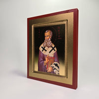 Saint Athanasios the Great Byzantine Icon – Made in Greece