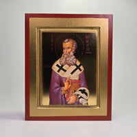 Saint Athanasios the Great Byzantine Icon – Made in Greece