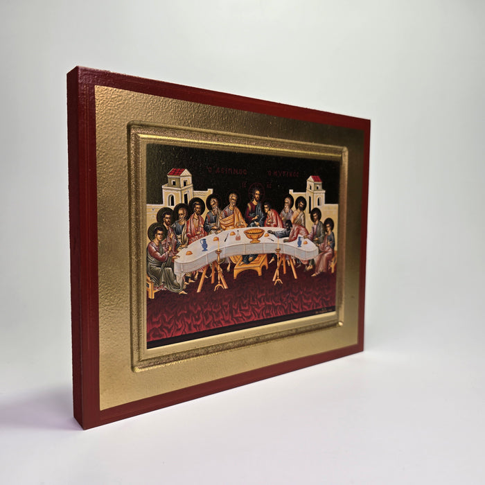 The Last Supper Byzantine Icon – Handcrafted in Greece, Mount Athos