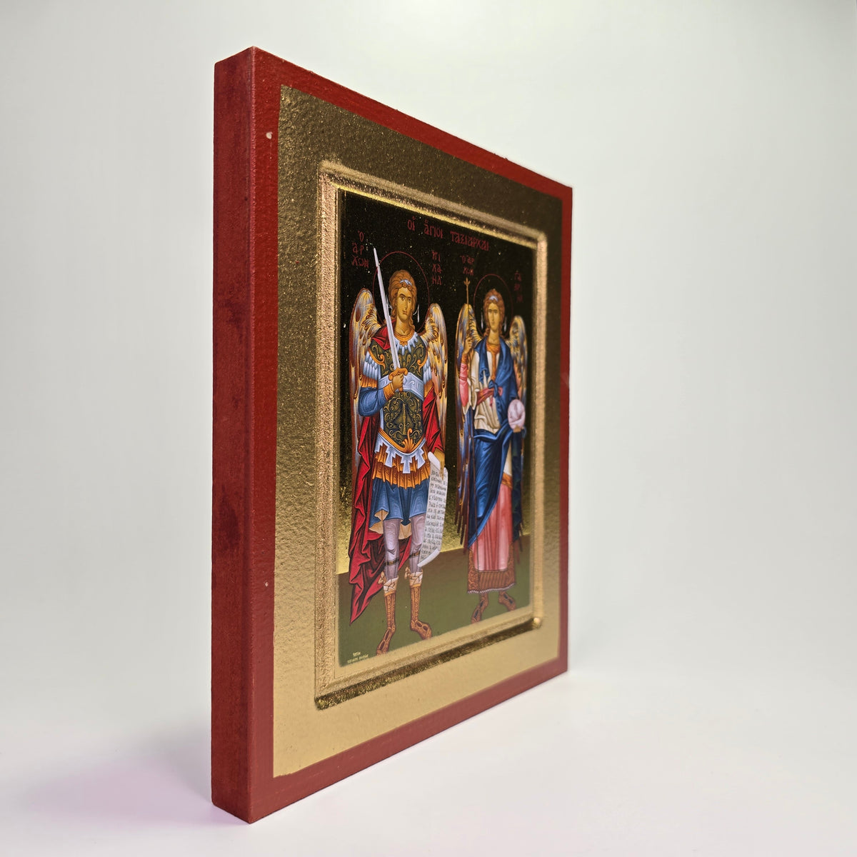 Archangels Michael & Gabriel Byzantine Icon – Made in Greece