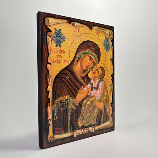 Mother of God Byzantine Icon – Made in Greece