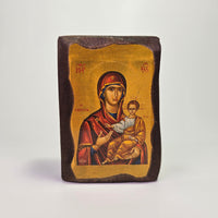 Mother of God Byzantine Icon – Handcrafted in Greece, Mount Athos