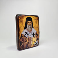 St. Nektarios Byzantine Icon – Made in Greece