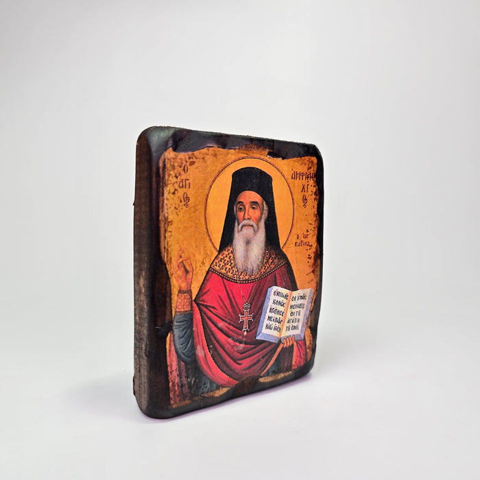 St. Amphilochios Byzantine Icon – Made in Greece