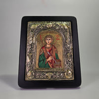 St. Panteleimon Byzantine Icon – Made in Greece