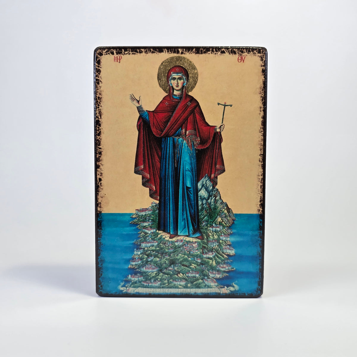 Theotokos of the Holy Mountain Icon – Made in Georgia