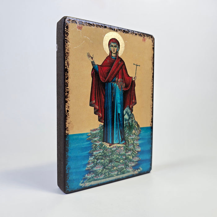 Theotokos of the Holy Mountain Icon – Made in Georgia