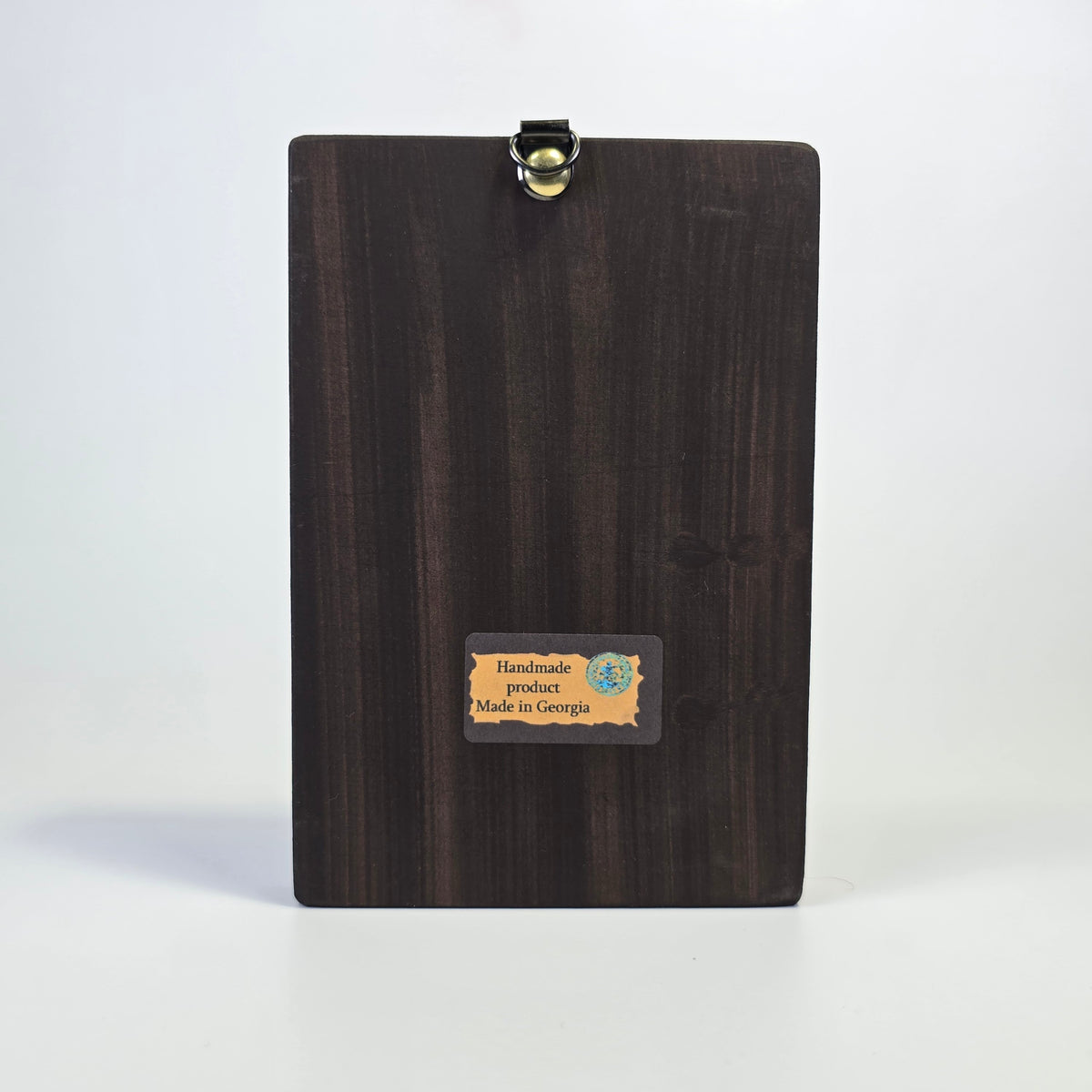 Theotokos Enthroned Icon – Handcrafted in Georgia