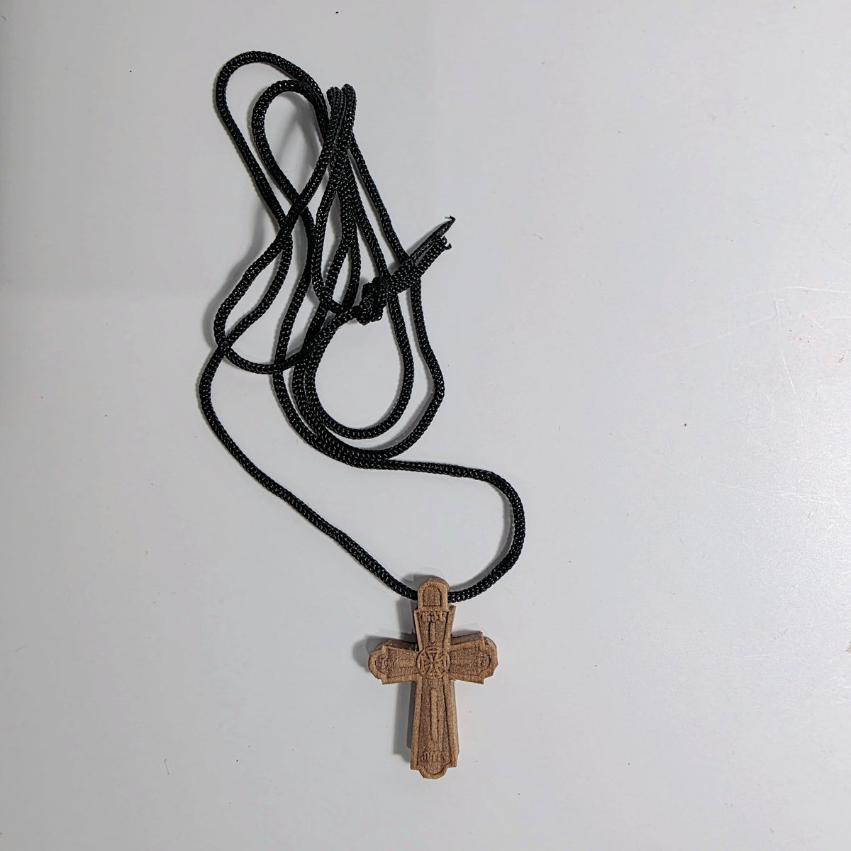Cross Orthodox Wooden Traditional 3.2 x 2.2 x 0.5 cm