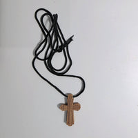Cross Orthodox Wooden Traditional 3.2 x 2.2 x 0.5 cm
