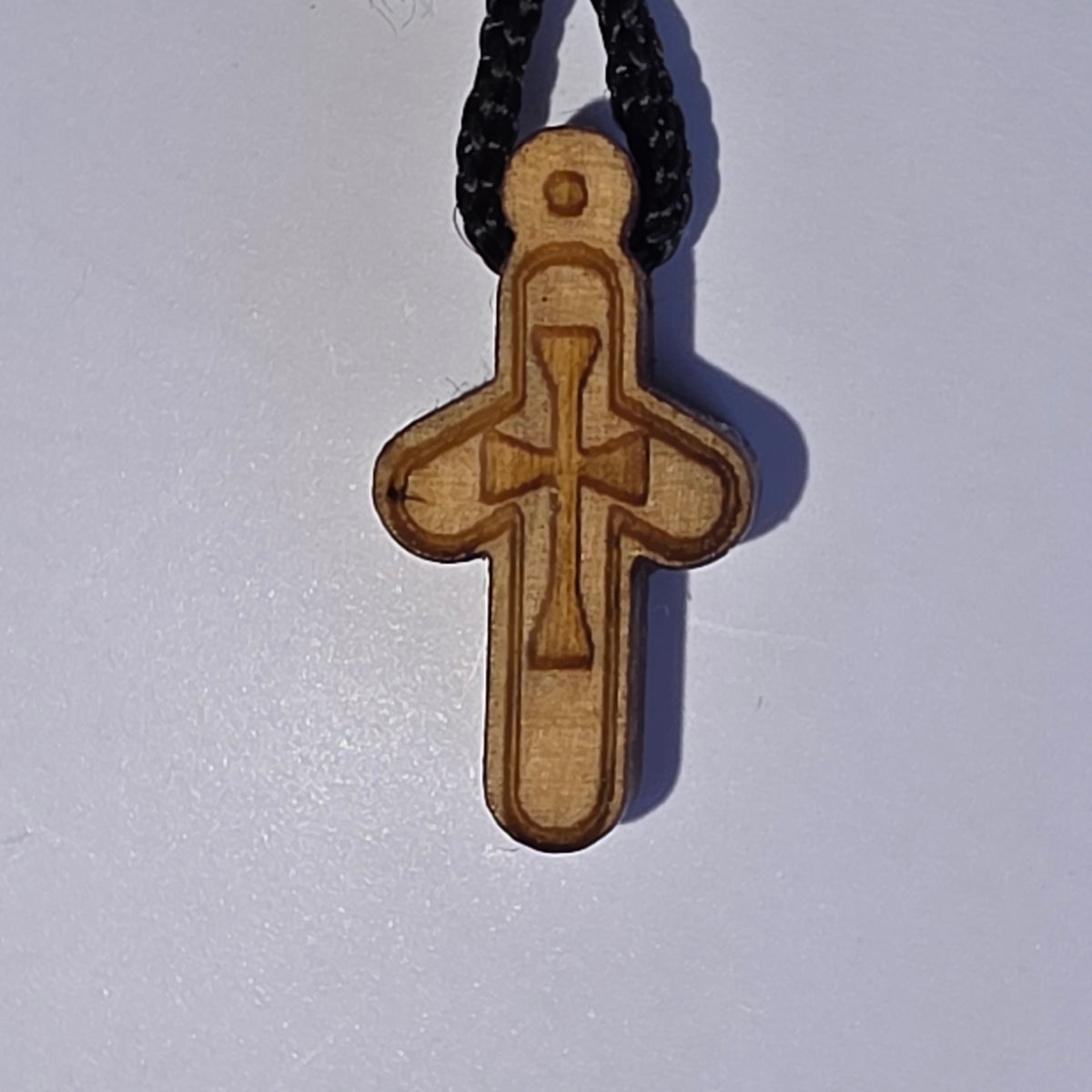 Cross Orthodox Wooden - TINY. 1-1.5 x 0.7 x 0.4 cm