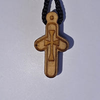 Cross Orthodox Wooden - TINY. 1-1.5 x 0.7 x 0.4 cm