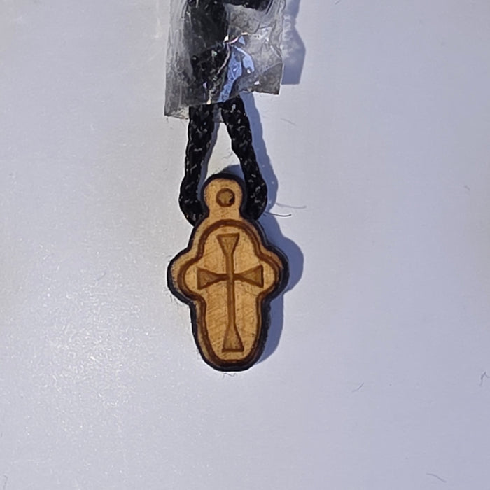 Cross Orthodox Wooden - TINY. 1-1.5 x 0.7 x 0.4 cm