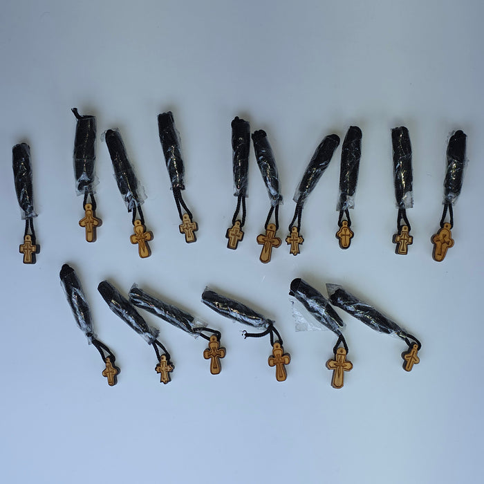 Cross Orthodox Wooden - TINY. 1-1.5 x 0.7 x 0.4 cm