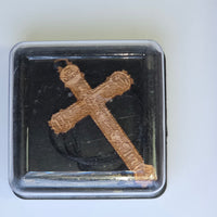 Cross Orthodox Wooden – Crucifixion (5.5 × 3.5 cm)