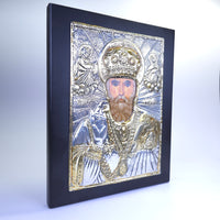 St. Nicholas Byzantine Icon – Made in Greece