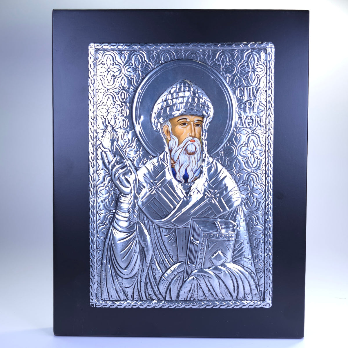 Saint Spyridon Byzantine Icon – Made in Greece