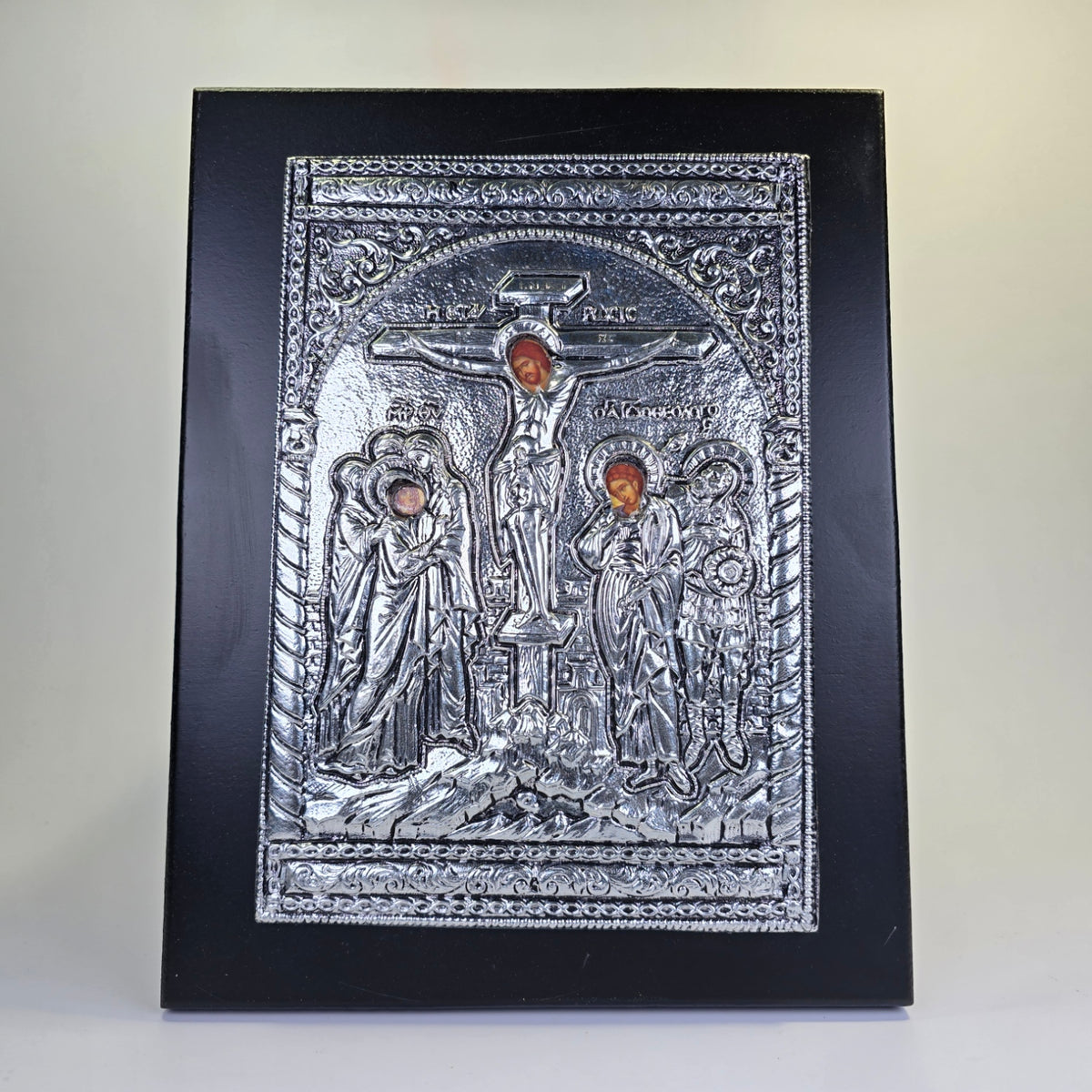 The Crucifixion of Jesus Christ Icon – Made in Greece