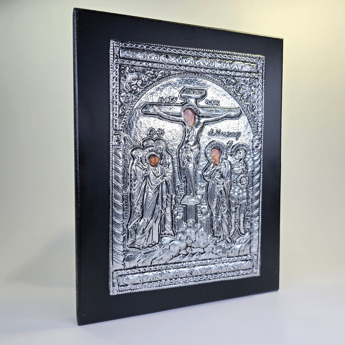 The Crucifixion of Jesus Christ Icon – Made in Greece