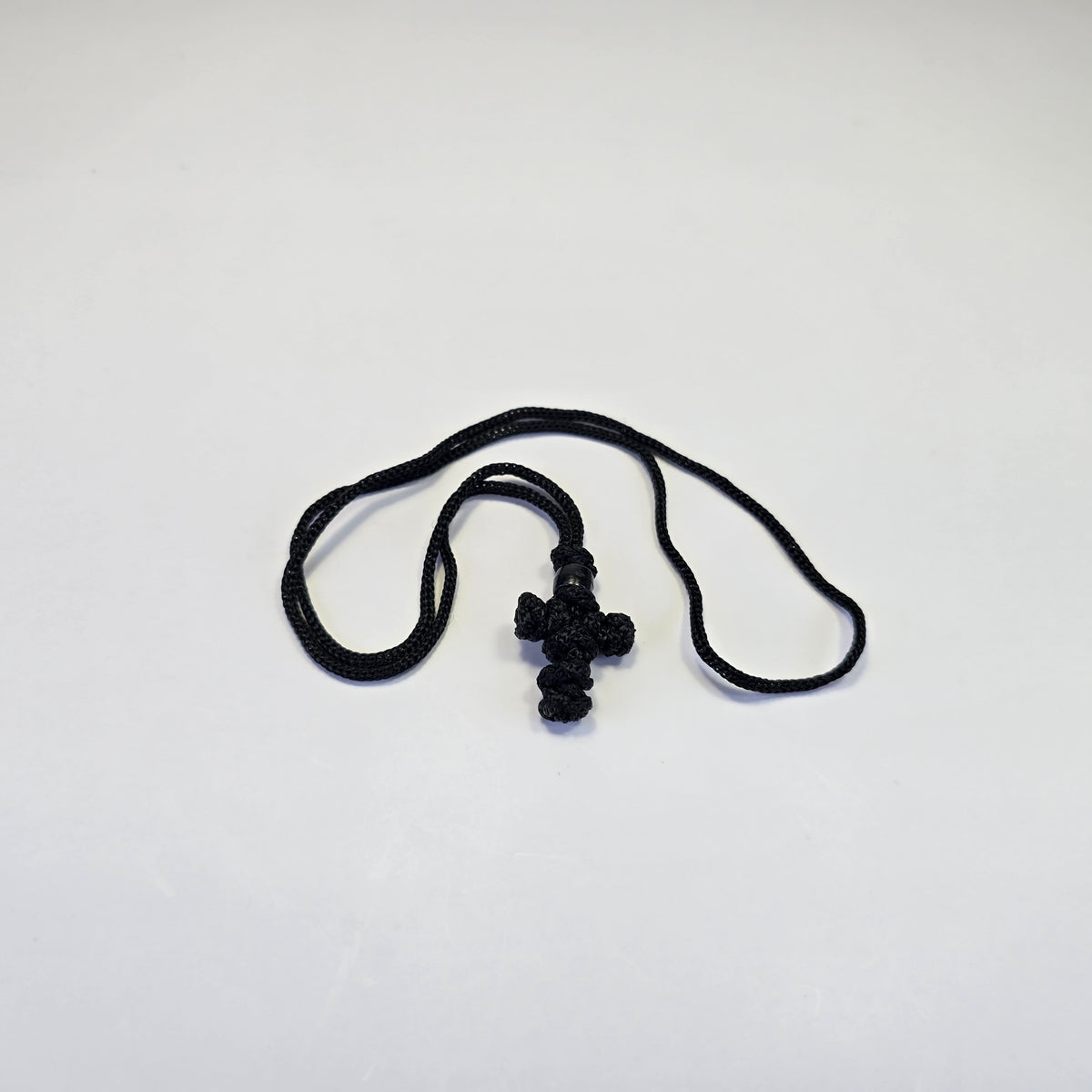 Orthodox Children’s Prayer Cross Necklace – Hand-Knotted (Multiple Colors)