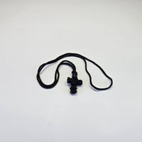 Orthodox Children’s Prayer Cross Necklace – Hand-Knotted (Multiple Colors)