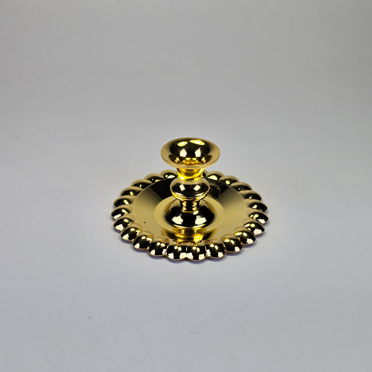 Gold Orthodox Candle Holder – With or Without Handle