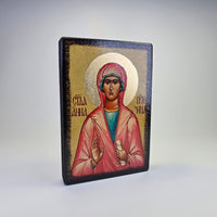 Saint Anna the Prophetess Icon – Made in Georgia