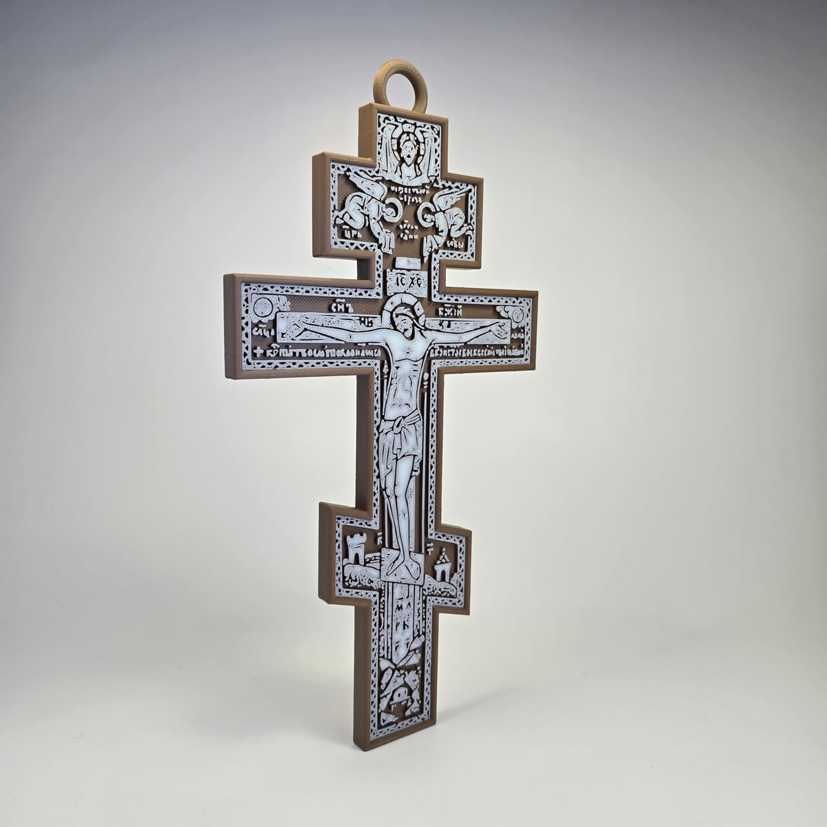 Orthodox Crucifix – Traditional Eastern Christian Cross with Iconographic Detail