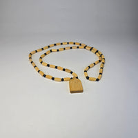 Orthodox Wooden Icon Necklace (2 Variants) – Dark Wood or Light Wood