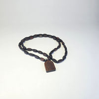 Orthodox Wooden Icon Necklace (2 Variants) – Dark Wood or Light Wood