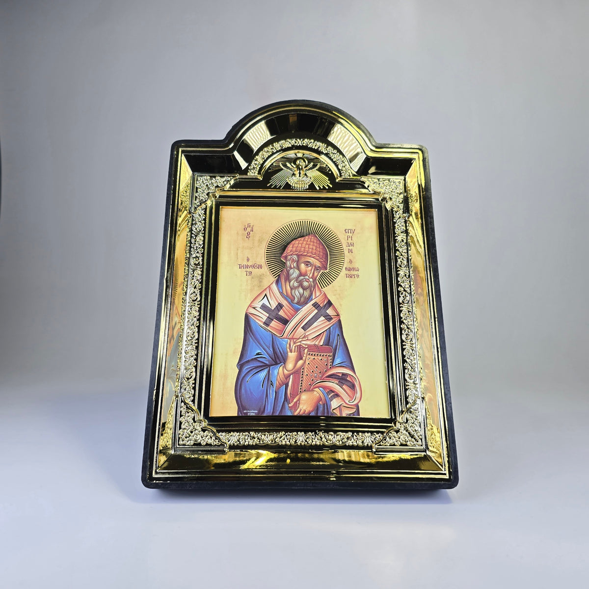 Saint Spyridon of Trimythous Orthodox Icon