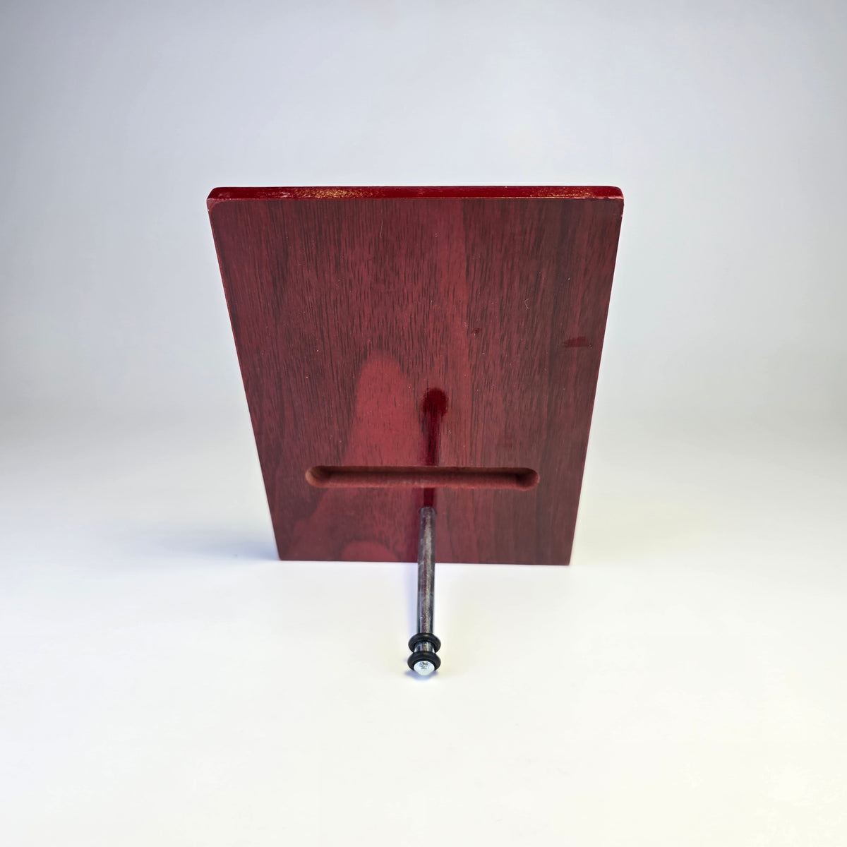 Saint Nino the Enlightener of Georgia Icon (12 × 9 cm) – Silver & Gold Tone on Wood